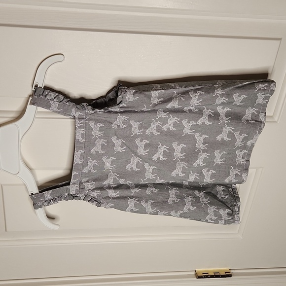 Gymboree Pinstriped Zebra Top Size 7 - Picture 7 of 9